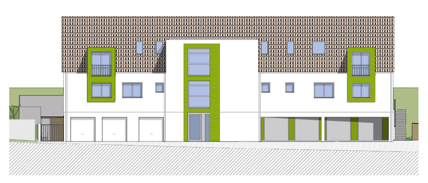 Neubau eines Mehrfamilienhauses in Balingen