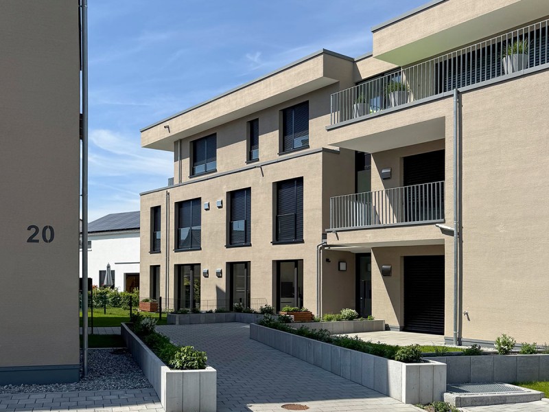 Neubau von drei Mehrfamilienhäusern Neubauprojekt in der Wohlfühlgemeinde Hülben