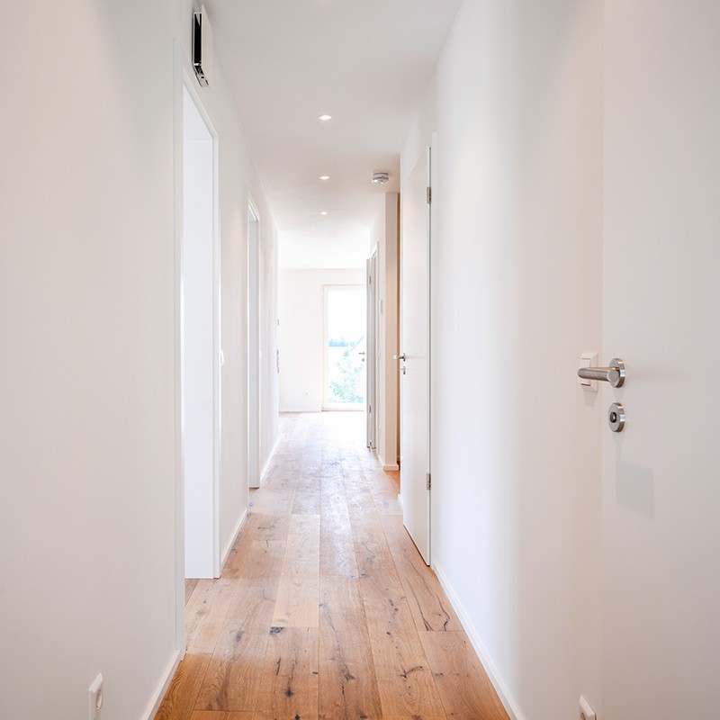Flur im Neubau in Hülben, Kreis Reutlingen