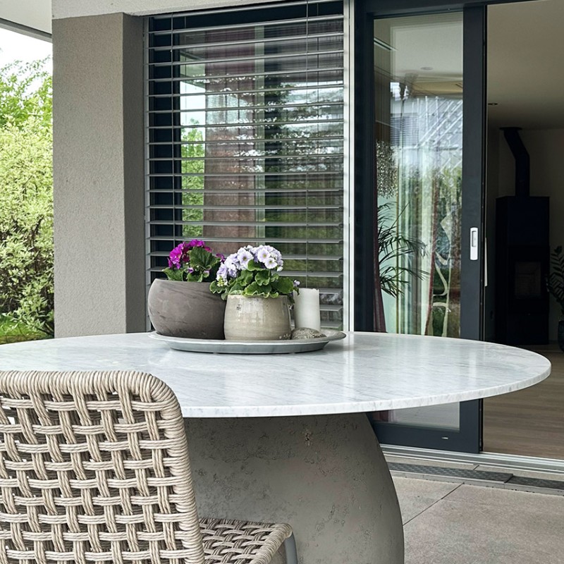 Terrasse der Wohnung in Kreuzlingen