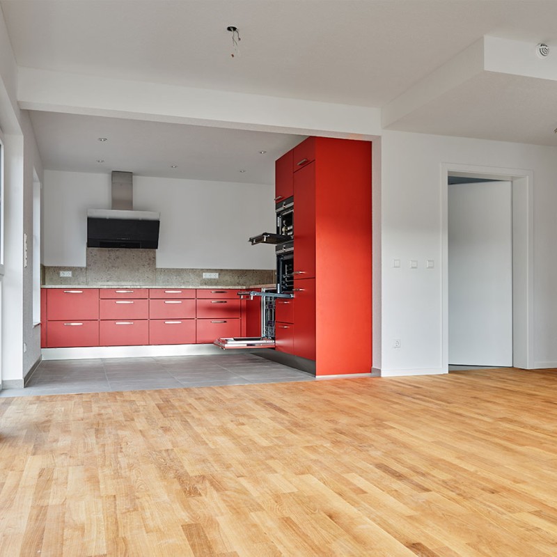 Individuelle Küche im Neubau in Bisingen