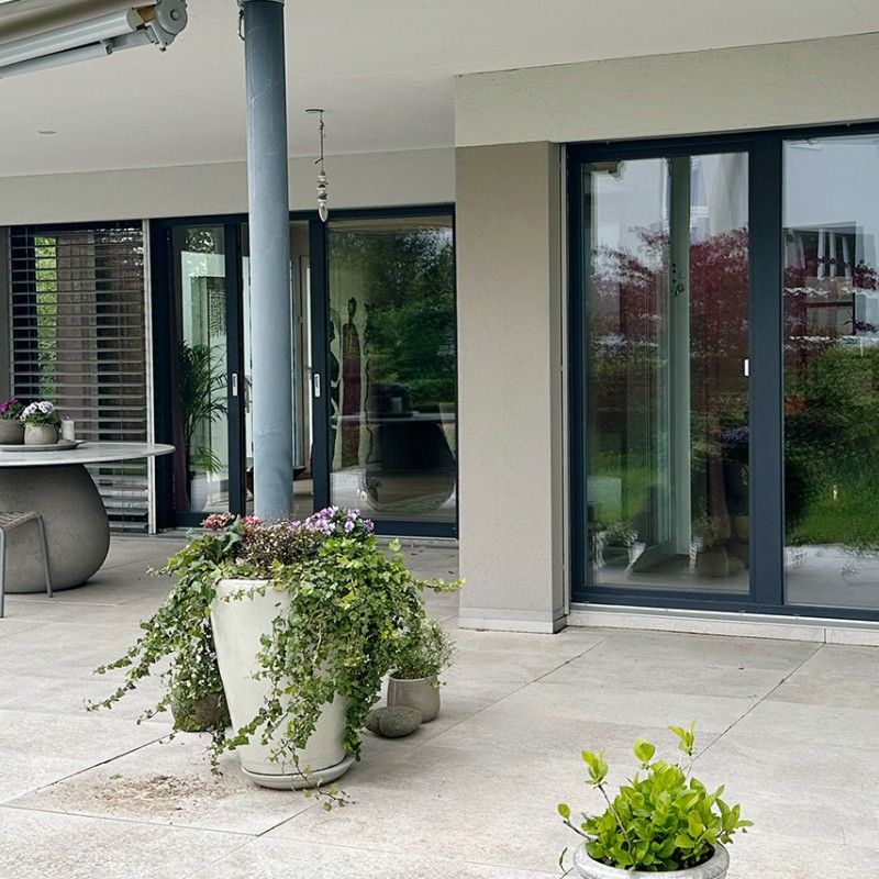 Terrasse der Wohnung in Kreuzlingen