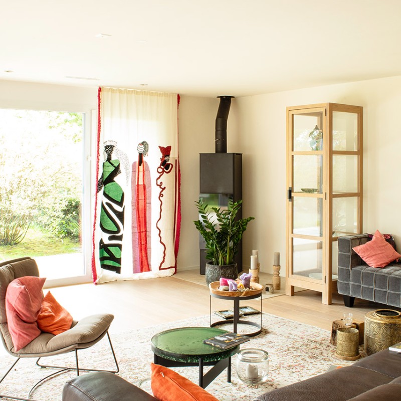 Wohnbereich in moderner Wohnung in Kreuzlingen