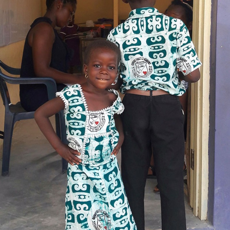 Schule in Cape Coast, Ghana