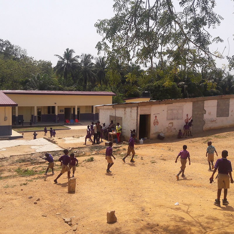 Schule in Cape Coast, Ghana