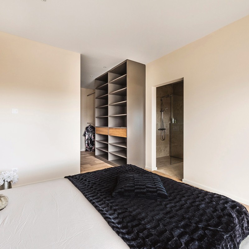 Schlafzimmer mit Bad in Ermatingen