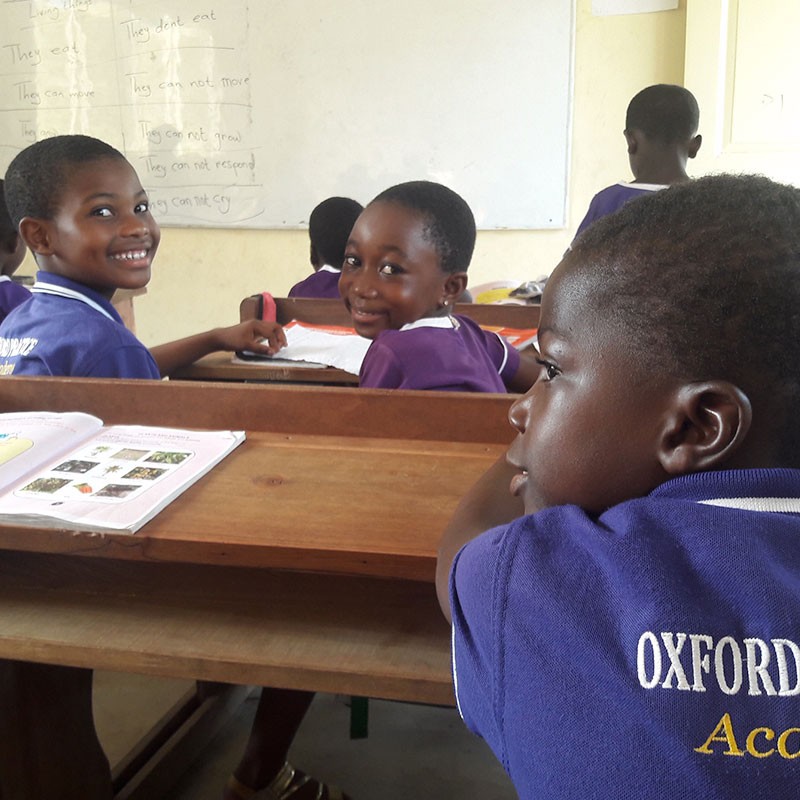 Schule in Cape Coast, Ghana
