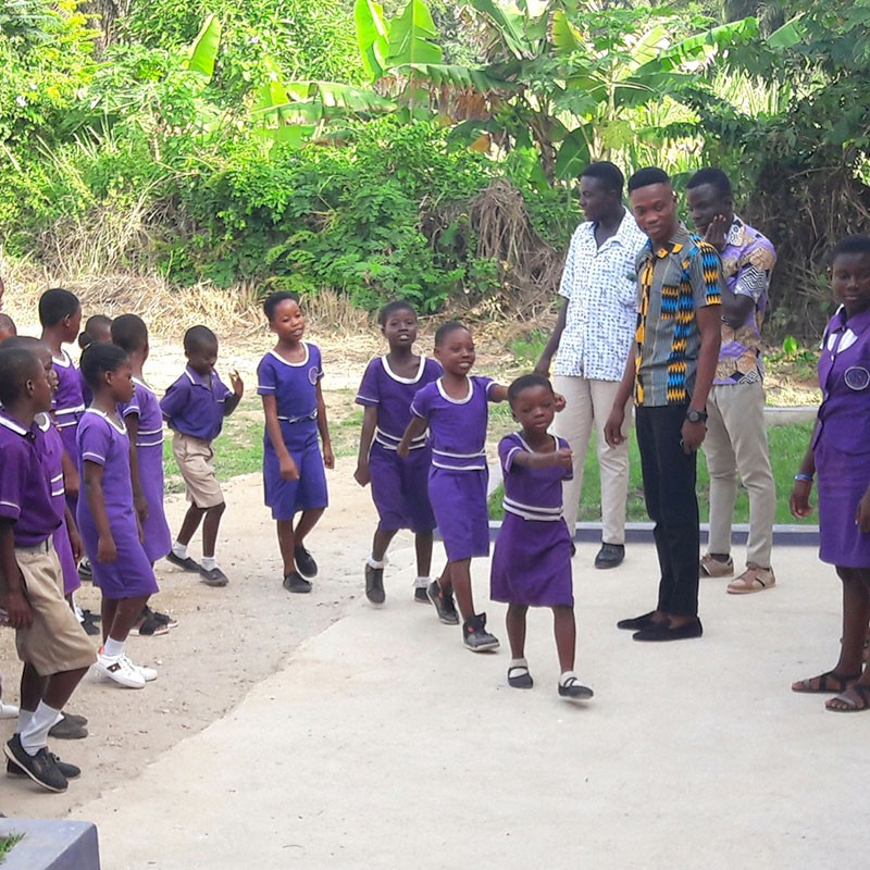 Schule in Cape Coast, Ghana