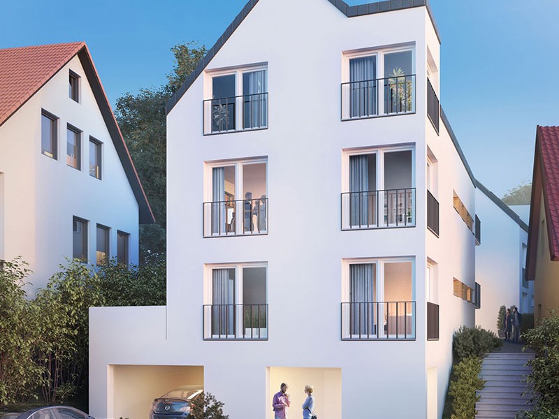 Neubau zweier Mehrfamilienhäuser Mit 9 Wohneinheiten und Tiefgarage in Balingen-Weilstetten