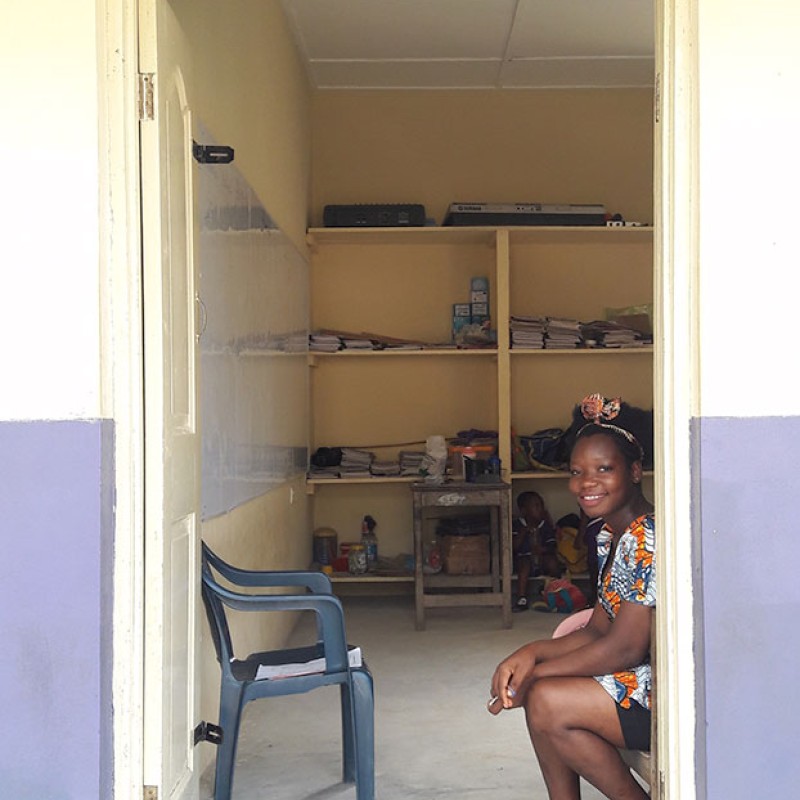 Schule in Cape Coast, Ghana
